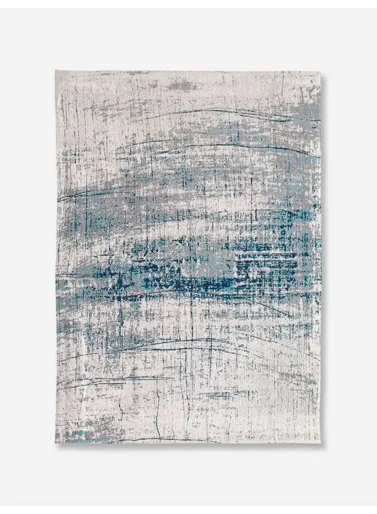 tapis bleu-8421- 140x200/170x240/200x280/230x330/280x360