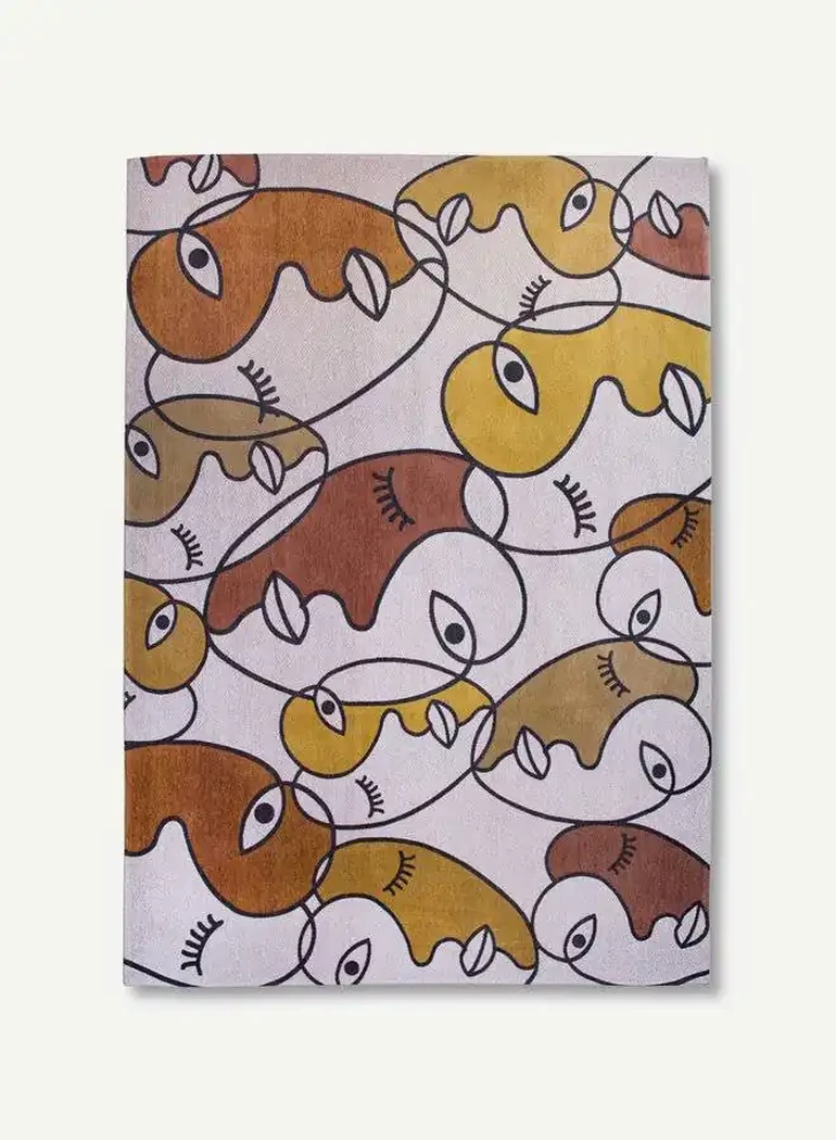 tapis graphique multicolores-new 9222- 100x140/140x200/170x240/200x280/230x330/280x360